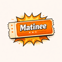 Matinee movie tracker app logo