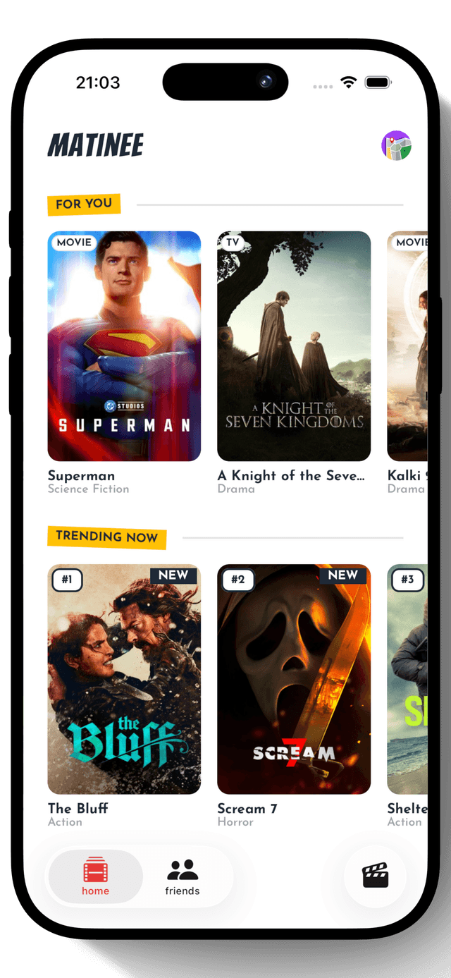 Track movies and TV shows